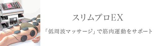 スリムプロEX。バージョンアップした部分痩身マシン